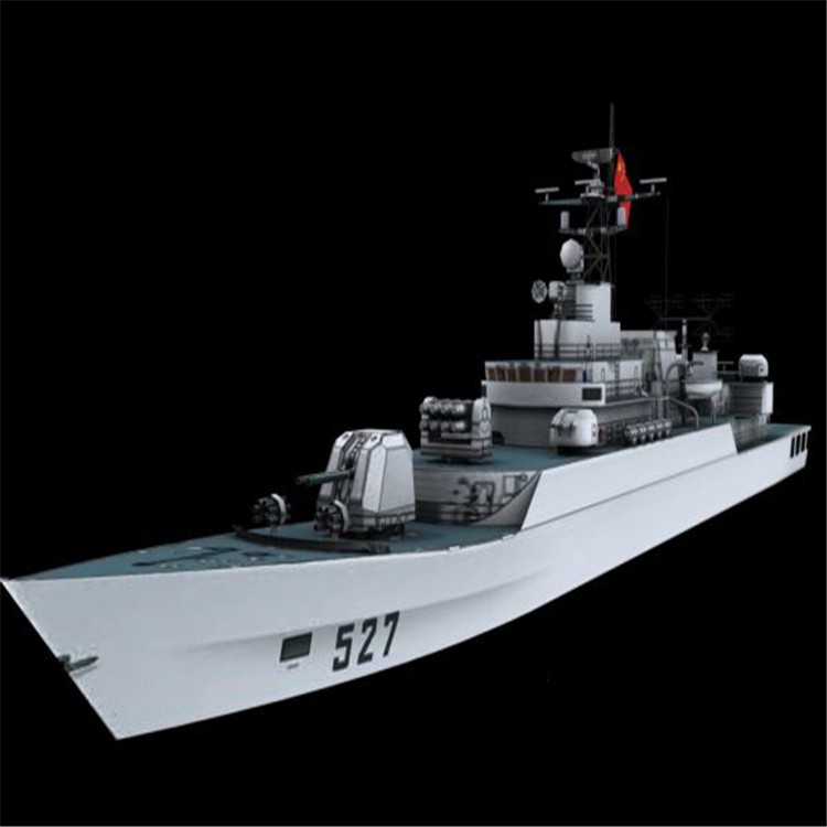 蒙山3d护卫舰模型